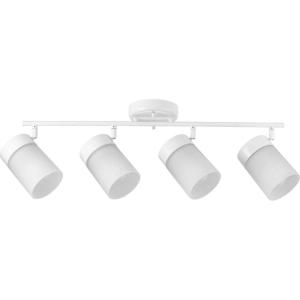 Progress Lighting Ridgecrest Collection Brushed Nickel One-Head Multi-Directional Track(White)