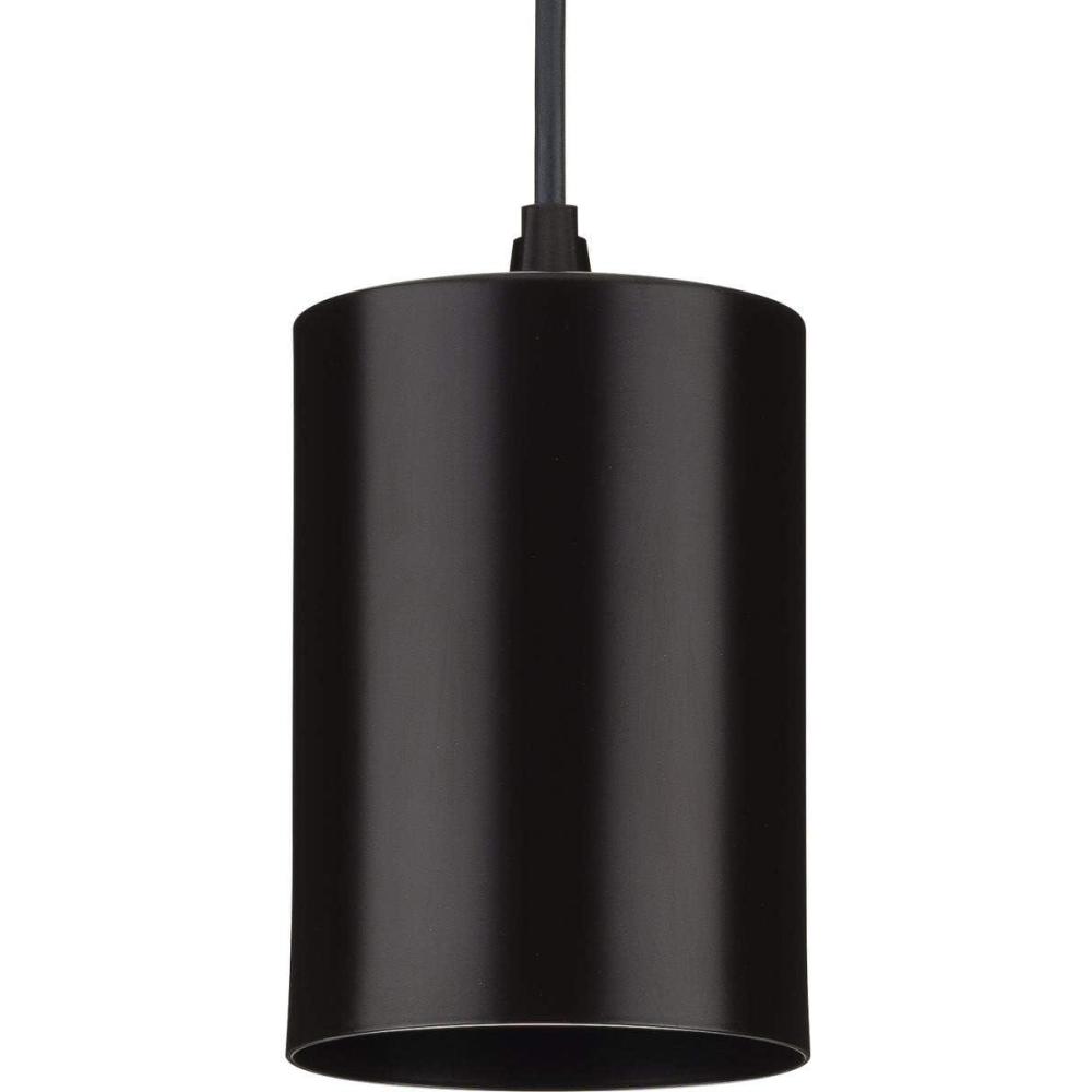 image:imageProgress Lighting Cylinder Collection 5Inch 1Light Antique Bronze Modern Outdoor LED Hanging Pendant LightBronze