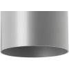 Progress Lighting 5-Inch Cylinder Outdoor LED Wall Sconce, 1-Light Modern Wall Mount LED Light, Interior and Exterior Lighting for Home or Porch, Aluminum, Metallic Gray (P5674-82/30K)