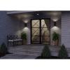 Progress Lighting 5-Inch Cylinder Outdoor LED Wall Sconce, 2-Light Modern Wall Mount LED Up and Down Lights, Interior and Exterior Lighting for Home or Porch, Aluminum, Antique Bronze (P5675-20/30K)