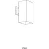 Progress Lighting 6-Inch Square Cylinder Outdoor LED Wall Sconce, 1-Light Modern Wall Mount LED Light, Interior and Exterior Lighting for Home or Porch, Aluminum, White (P5643-30-30K)(Black)