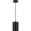 Progress Lighting Cylinder Collection 5-Inch 1-Light Antique Bronze Modern Outdoor LED Hanging Pendant Light(Bronze)