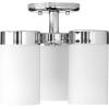 Progress Lighting Elevate Collection Three-Light 11-3/4” Flush Mount(Chrome)