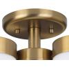 Progress Lighting Elevate Collection Three-Light 11-3/4” Flush Mount(Gold)