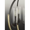 Progress Lighting Evoke Collection 6-Light Clear Glass Luxe Chandelier Light Polished Nickel(Bronze)