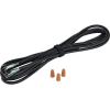 Progress Lighting Field Cuttable Black Cord Mount for Cylinder Aluminum Cylinder Lights