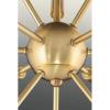 Progress Lighting Ion Collection 16-Light Mid-Century Modern Chandelier Light Polished Nickel(Brushed Bronze)