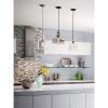 Progress Lighting Opal Globes Collection 1-Light White Glass Modern Pendant Light(Black)
