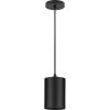 Progress Lighting P550099-031-30 5IN CYL RNDS Cylinder, Black, 7.25×5.00×5.00