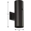 Progress Lighting P550102-020-30 5IN CYL RNDS Cylinder, Bronze