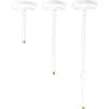 Progress Lighting P8741-20 Aluminum Cylinder Accessories Outdoor, 18-Inch Length, Antique Bronze(White)