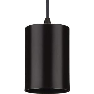 Progress Lighting Cylinder Collection 5-Inch 1-Light Antique Bronze Modern Outdoor LED Hanging Pendant Light(Bronze)