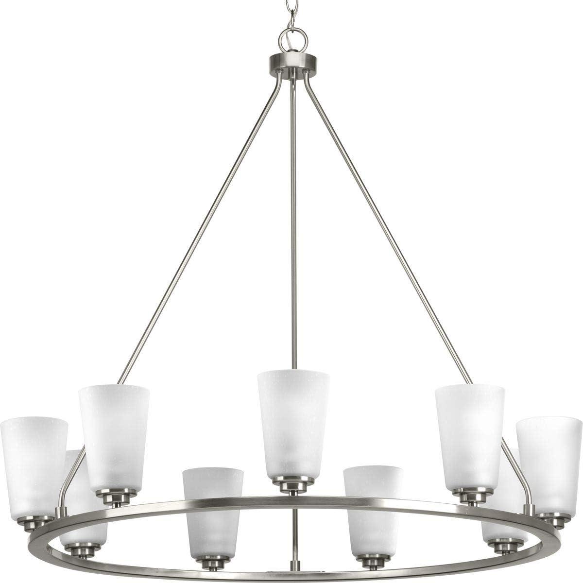 image:imageProgress Lighting Debut Collection NineLight ChandelierBrushed Nickel