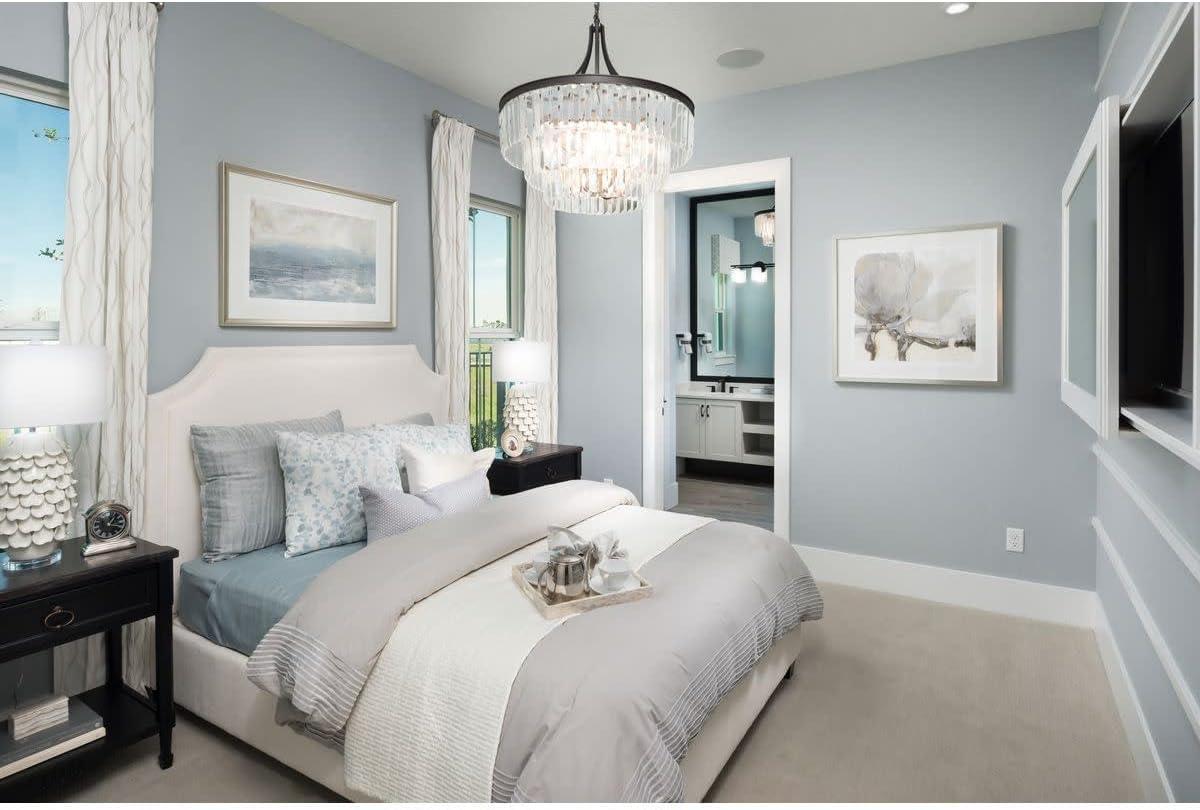 image:imageProgress Lighting Glimmer Collection 6Light Clear Glass Luxe Pendant Light Antique BronzeBronze