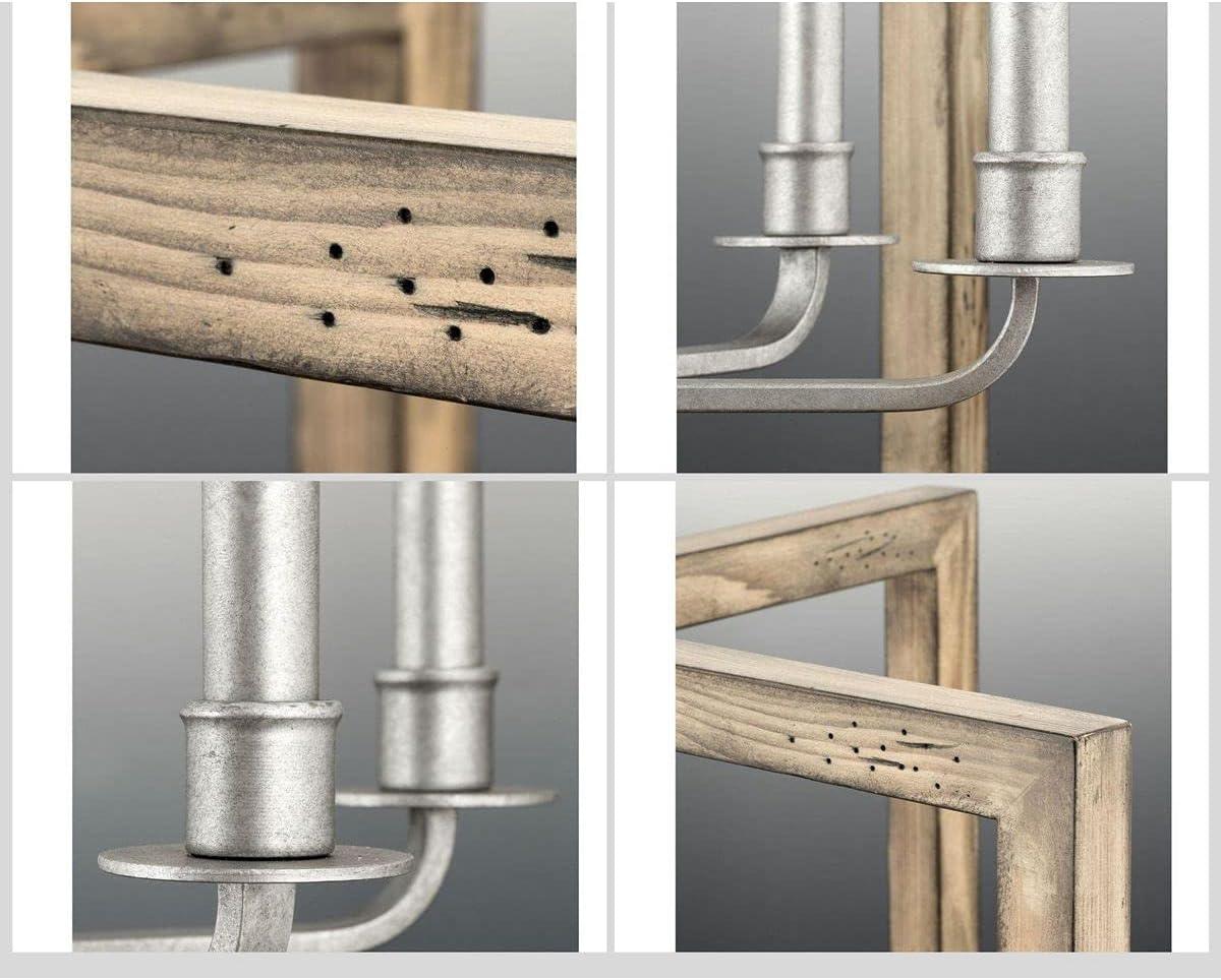 image:imageProgress Lighting Turnbury Collection 6Light Coastal Chandelier Light Galvanized