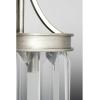 Progress Lighting Glimmer Collection 6-Light Clear Glass Luxe Pendant Light Antique Bronze(Bronze)
