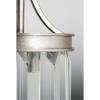 Progress Lighting Glimmer Collection 6-Light Clear Glass Luxe Pendant Light Antique Bronze(Gray)