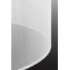 Progress Lighting Marche Collection 5-Light Grey Mylar Shade Luxe Chandelier Light Polished Nickel