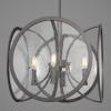 Progress Lighting P500048-143 Captivate Graphite Four-Light Pendant
