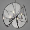 Progress Lighting P500048-143 Captivate Graphite Four-Light Pendant