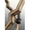 Progress Lighting Spicewood Collection 4-Light Farmhouse Chandelier Light Gilded Iron Black