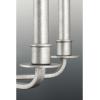 Progress Lighting Turnbury Collection 6-Light Coastal Chandelier Light Galvanized