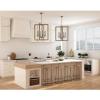 Progress Lighting Turnbury Collection 6-Light Coastal Chandelier Light Galvanized
