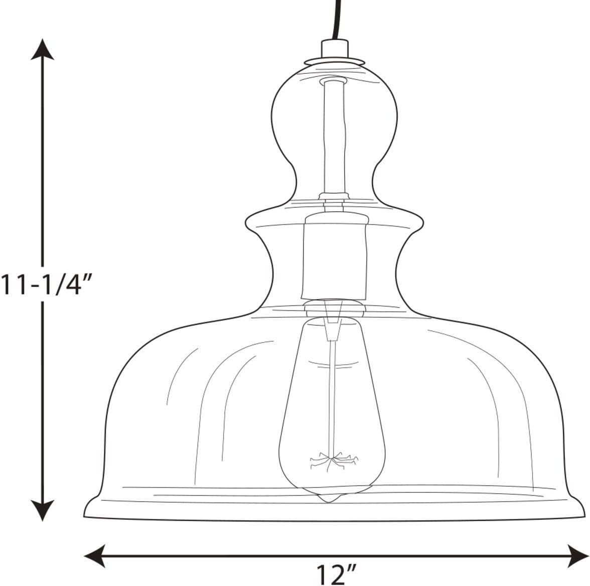 image:imageProgress Lighting Conestee Collection 6Light Graphite Farmhouse Pendant LightBronze