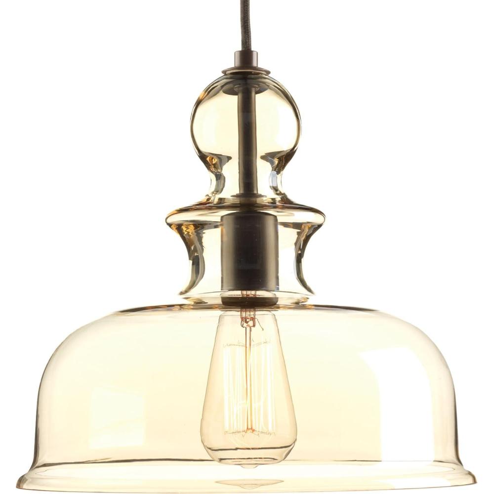 image:imageProgress Lighting Conestee Collection 6Light Graphite Farmhouse Pendant LightBronze