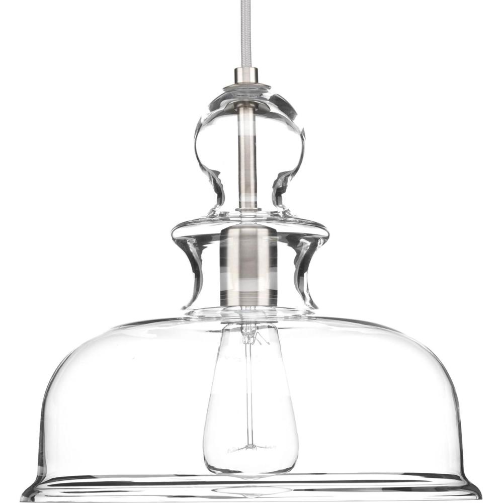 image:imageProgress Lighting Conestee Collection 6Light Graphite Farmhouse Pendant LightNickel
