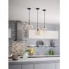 Progress Lighting Conestee Collection 6-Light Graphite Farmhouse Pendant Light(Bronze)