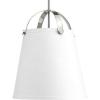 Progress Lighting P500046-104 Galley Two-Light Pendant, Polished Nickel(Nickel)