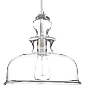 Progress Lighting Conestee Collection 6-Light Graphite Farmhouse Pendant Light(Nickel)