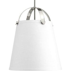 Progress Lighting P500046-104 Galley Two-Light Pendant, Polished Nickel(Nickel)