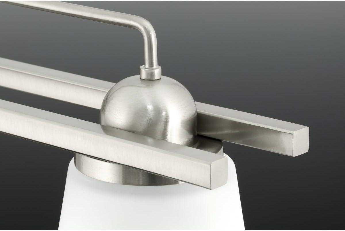 image:imageProgress Lighting P300001009 Flight Bath amp Vanity Brushed NickelBrushed Nickel