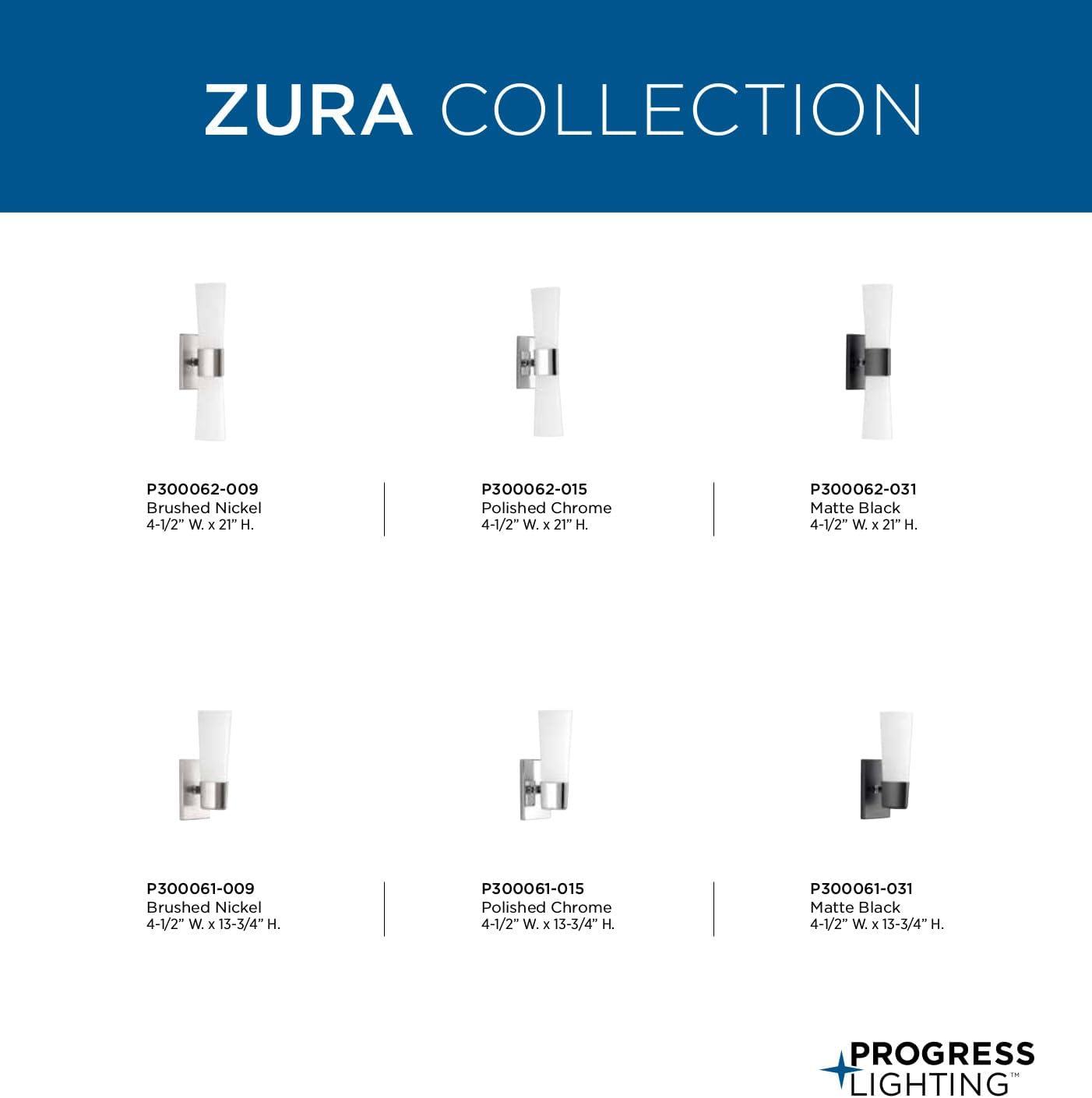 image:imageProgress Lighting P300062015 Zura Bath amp Vanity Chrome 2100x450x450Polished Chrome
