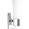 Progress Lighting P300062-015 Zura Bath & Vanity, Chrome, 21.00×4.50×4.50(Polished Chrome)