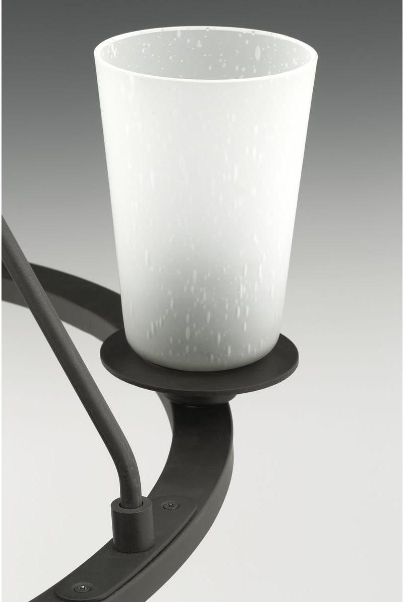 image:imageProgress Lighting Debut Collection 3Light Farmhouse Chandelier Light Brushed NickelBlack