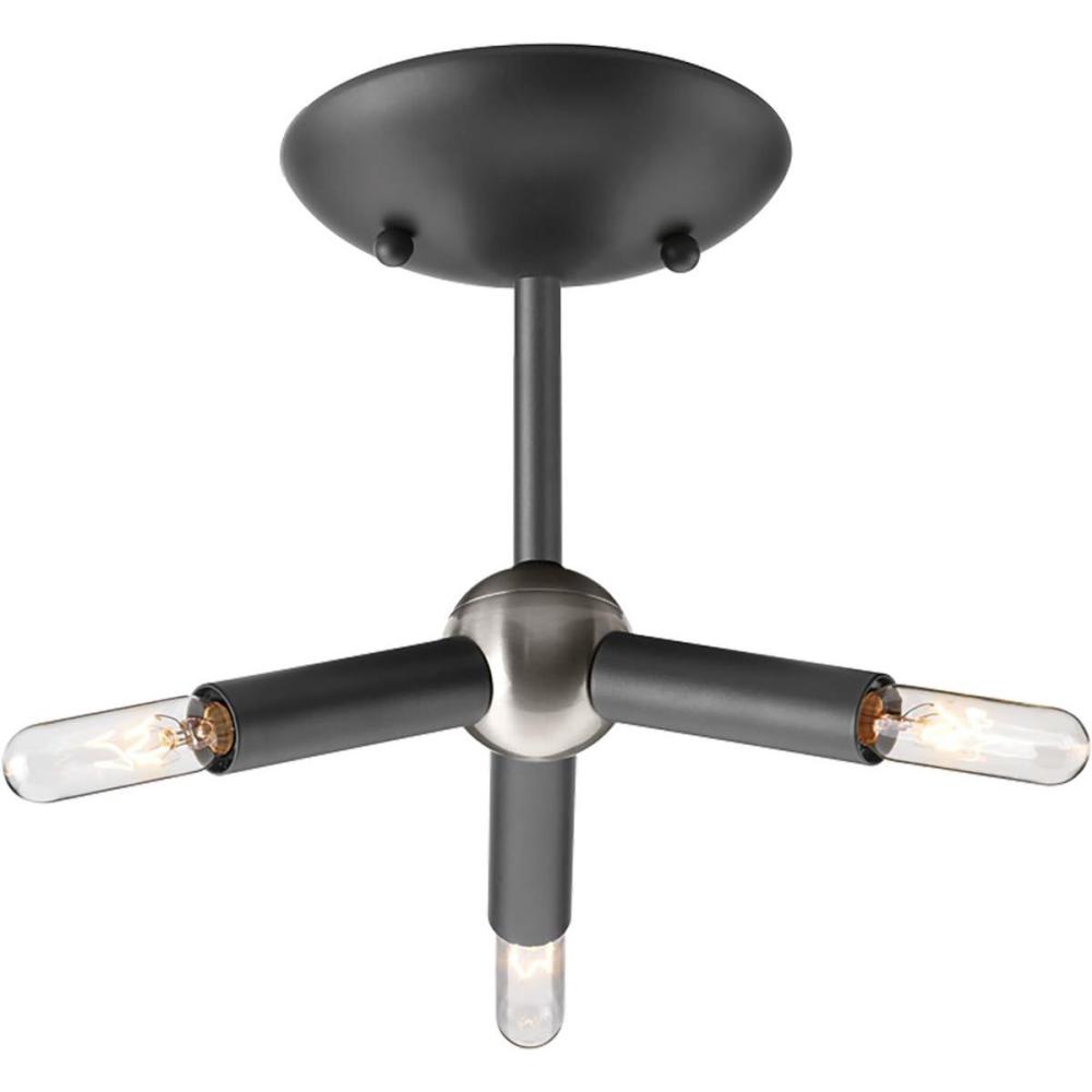 image:imageProgress Lighting P500015143 Foton ThreeLight MiniPendant Brushed Nickel