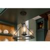 Progress Lighting Debut Collection 3-Light Farmhouse Chandelier Light Brushed Nickel(Black)
