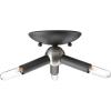Progress Lighting P500015-143 Foton Three-Light Mini-Pendant, Brushed Nickel
