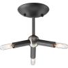 Progress Lighting P500015-143 Foton Three-Light Mini-Pendant, Brushed Nickel