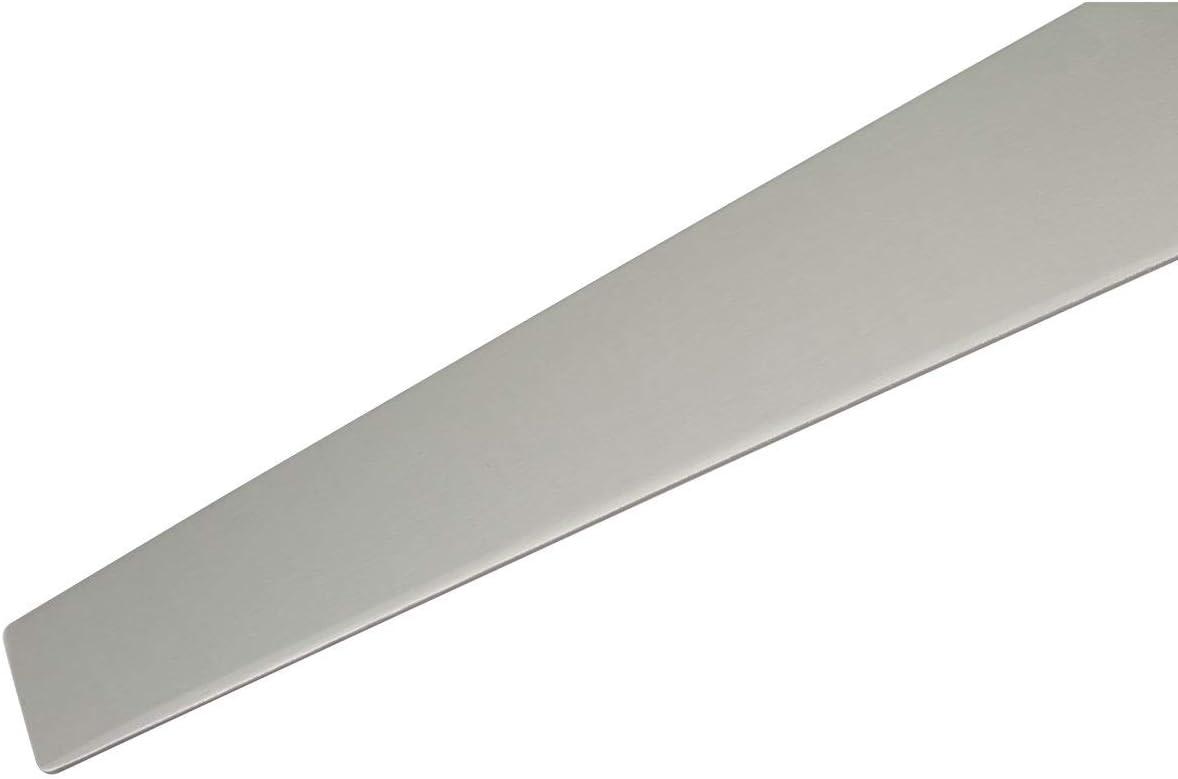 image:imageProgress Lighting Braden Collection 44Inch Reversible WhiteNatural Cherry 3Blade Matte White LED MidCentury Modern Indoor Hugger Ceiling FanNickel