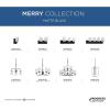 Progress Lighting Merry Collection 3-Light Etched Glass Brushed Nickel Transitional Bath Vanity Light(Black)
