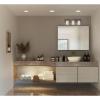 Progress Lighting Merry Collection 3-Light Etched Glass Brushed Nickel Transitional Bath Vanity Light(Nickel)