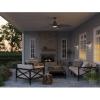 Tremont Collection 1-Light Clear Seeded Glass Stainless Steel Industrial Outdoor Medium Wall Lantern Light(Nickel)