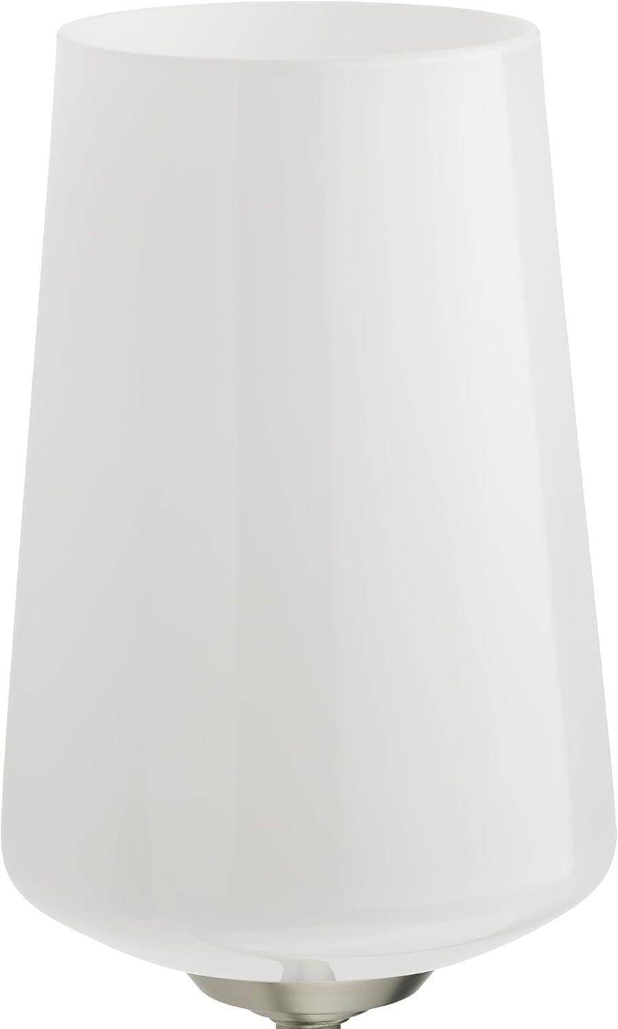 image:imageProgress Lighting Celino Collection ThreeLight Vanity Light with White Glass Shades