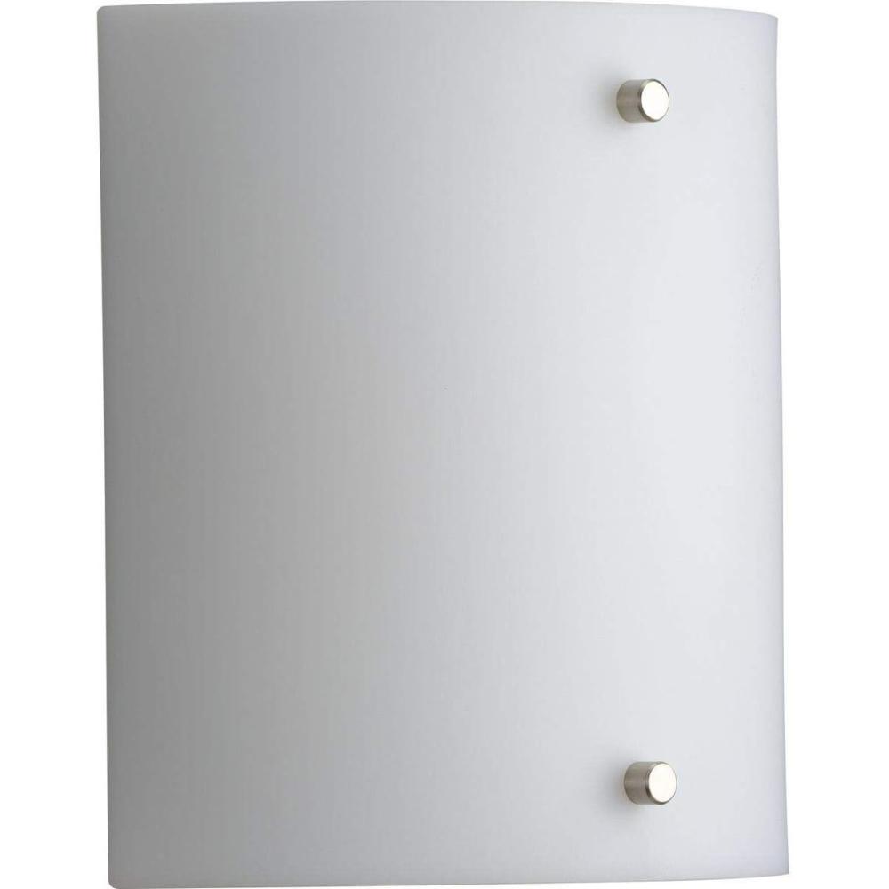 image:imageProgress Lighting Curve LED Collection 1Light Modern Opal Shade Sconce Indoor P71010206030 White