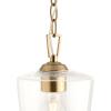 Progress Lighting Celino Collection One-Light Mini-Pendant with Clear Glass Shade