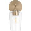 Progress Lighting Celino Collection One-Light Wall Sconce with Clear Glass Shade